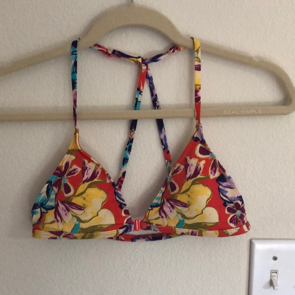 FLORAL BIKINI TOP